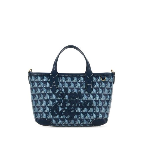 ANYA HINDMARCH Handbags - Anya Hindmarch Women Printed Canvas Mini I Am A Plastic Bag Handbag